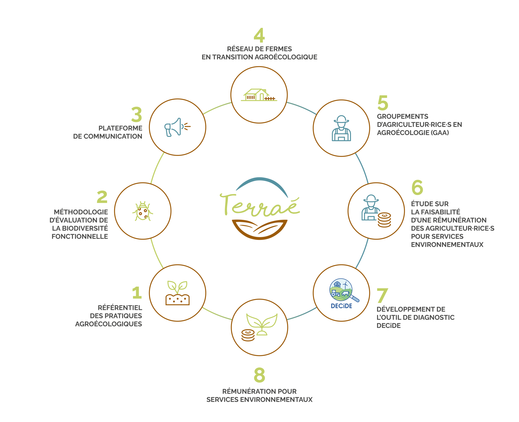 huit actions terrae