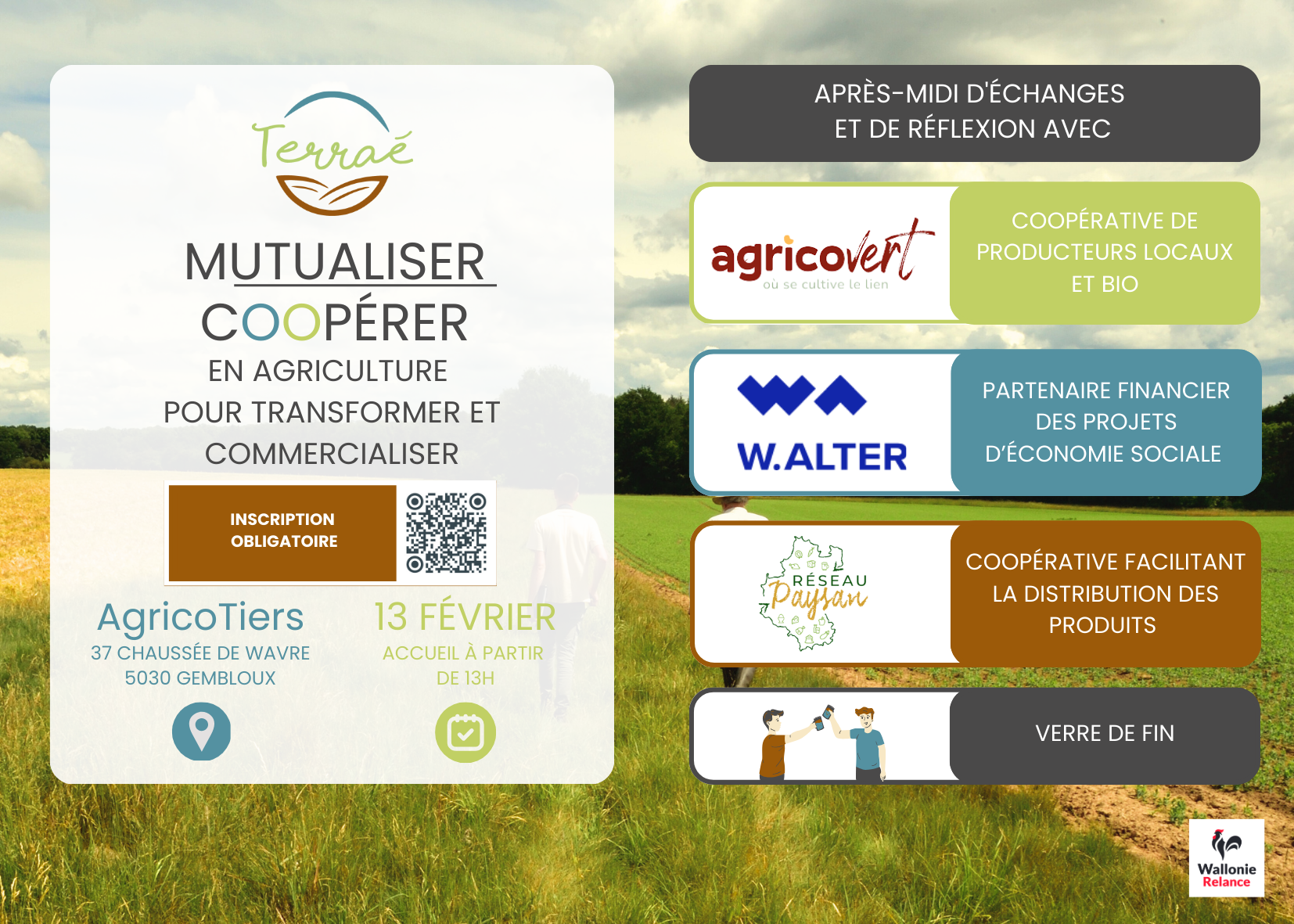 Visuel contenant le programme