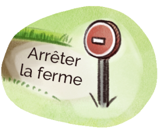 Isabelle arrêter la ferme